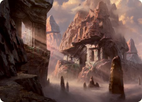 Montagne (277) Carte d'art [Donjons & Dragons : Aventures dans les Royaumes Oubliés Série d'art]