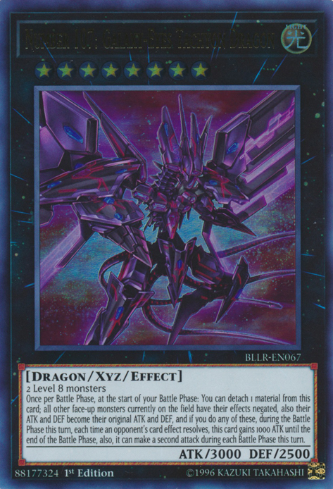 Numéro 107 : Dragon Tachyon aux Yeux Galactiques [BLLR-FR067] Ultra Rare