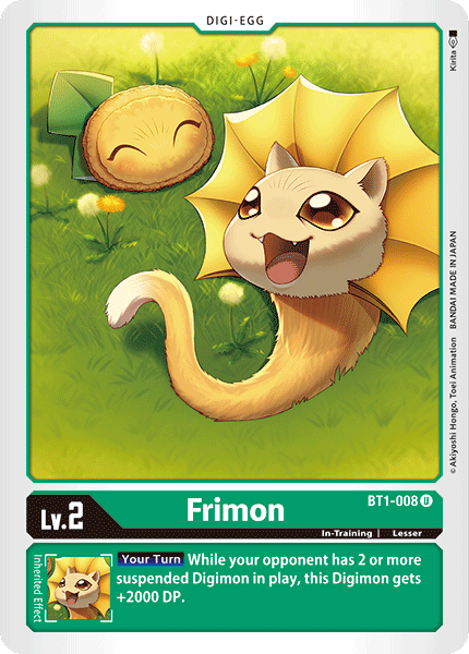 Frimon [BT1-008] [Lanzamiento Special Booster Ver.1.0]