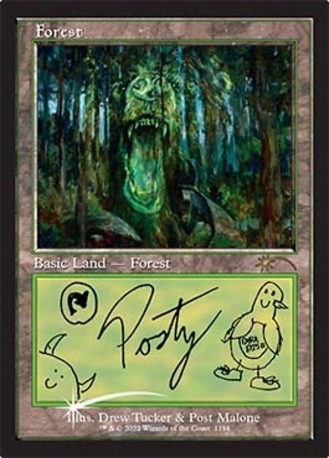 Forêt (1194) [Série de cartes promotionnelles Secret Lair]