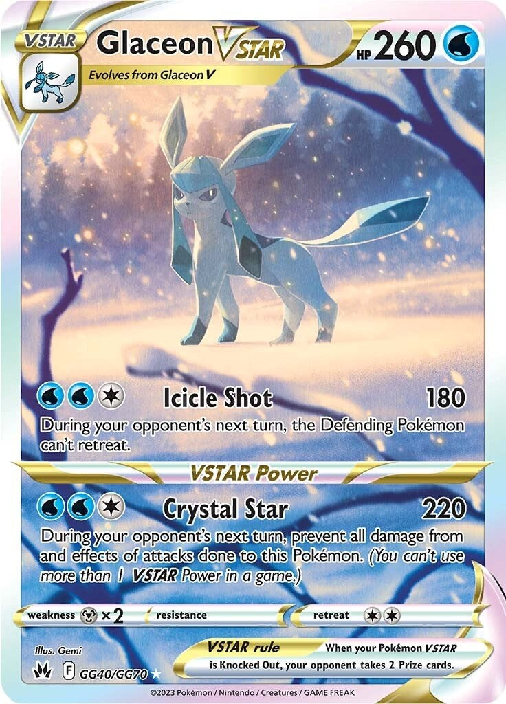 Glaceon VSTAR (GG40/GG70) [Espada y Escudo: Cenit Supremos]