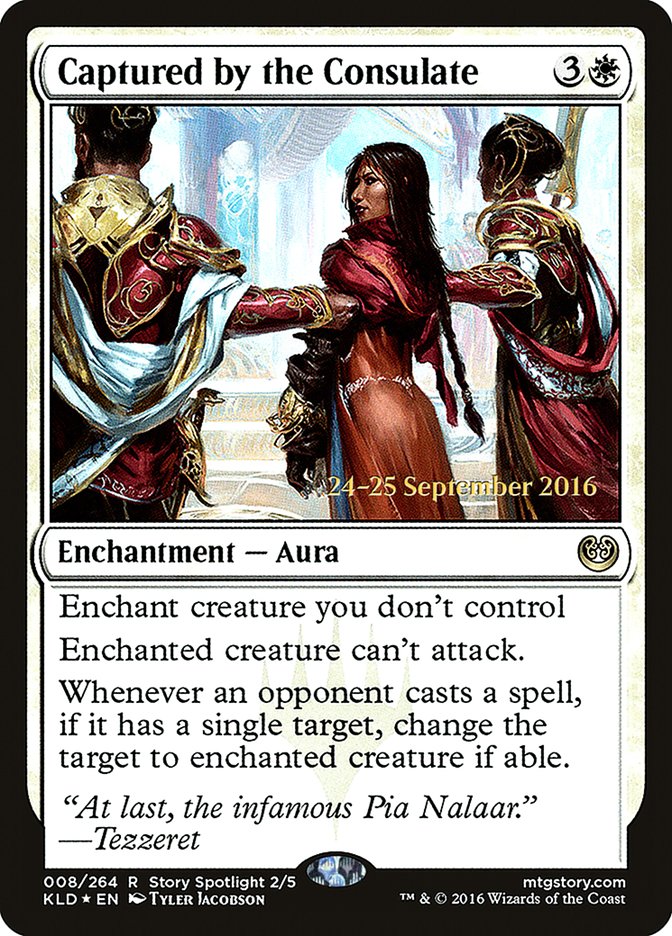Capturado por el Consulado [Promos de Kaladesh Prerelease]