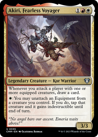 Akiri, Intrépida Viajera [Commander Masters]
