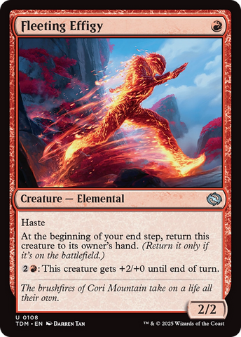 Effigie éphémère [Tarkir : Dragonstorm]