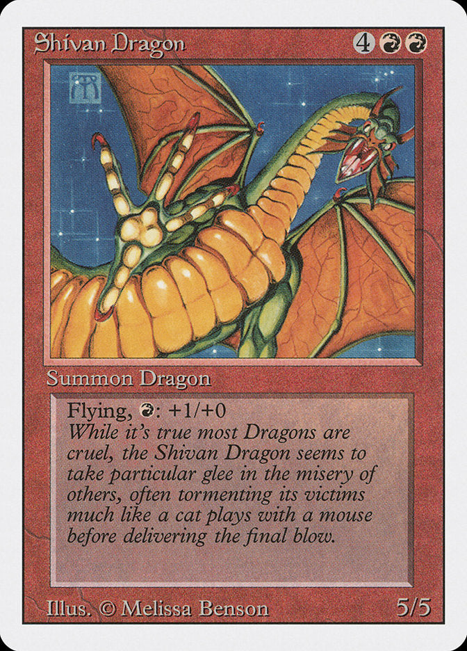Dragon shivan [Édition révisée]
