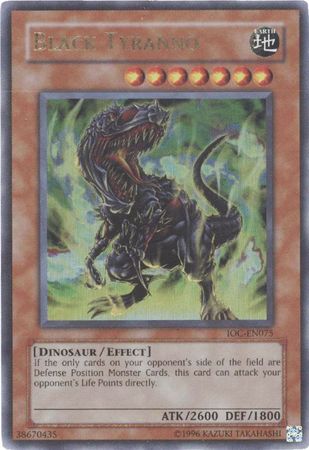 Tyranno Negro [IOC-EN075] Ultra Rara