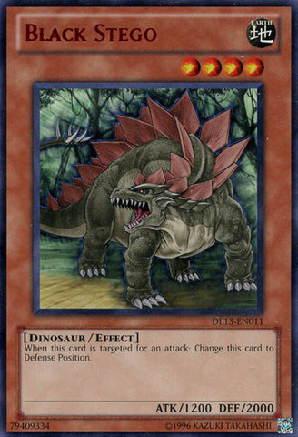 Estego Negro (Rojo) [DL13-EN011] Rara