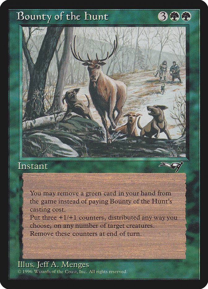 Butin de la chasse [Alliances]