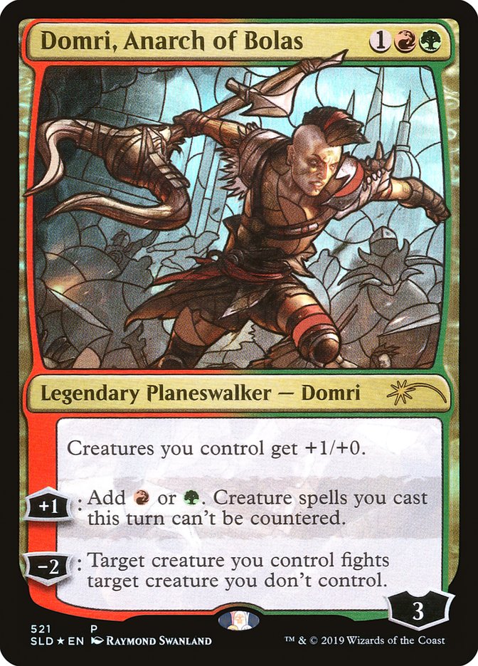 Domri, anarchiste de Bolas (Verre teinté) [Secret Lair Drop Promos]
