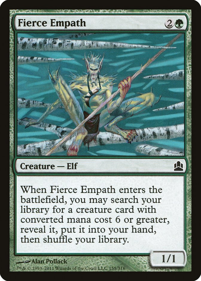 Empathie féroce [Commander 2011]