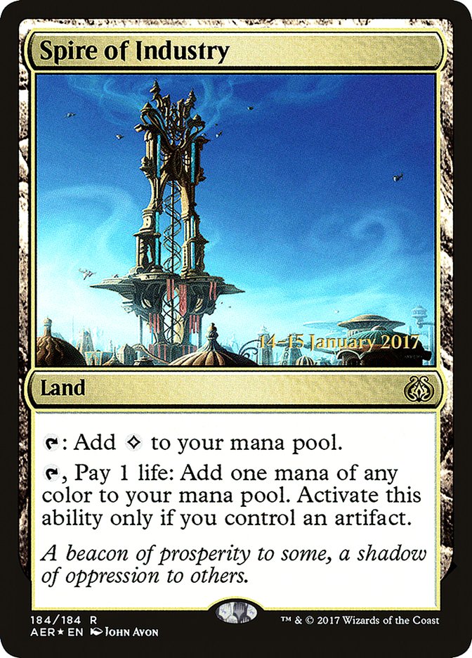 Flèche de l'industrie [Promos d'avant-première d'Aether Revolt]