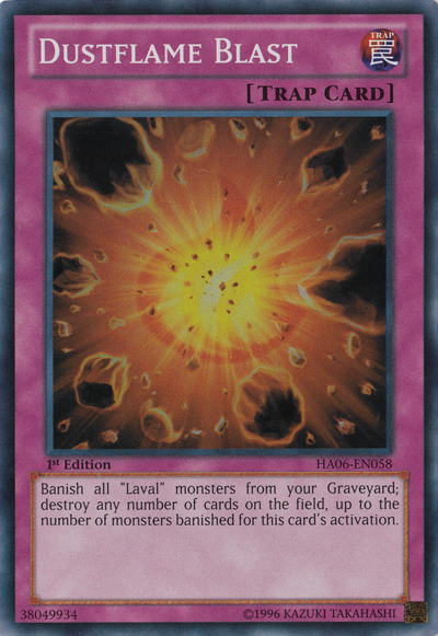 Explosion Poussièreflamme [HA06-FR058] Super Rare