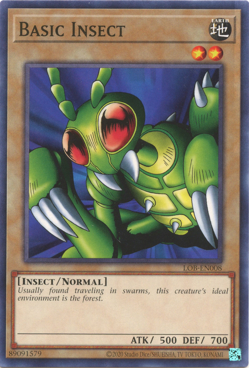 Insecte de Base (25e Anniversaire) [LOB-EN008] Commune