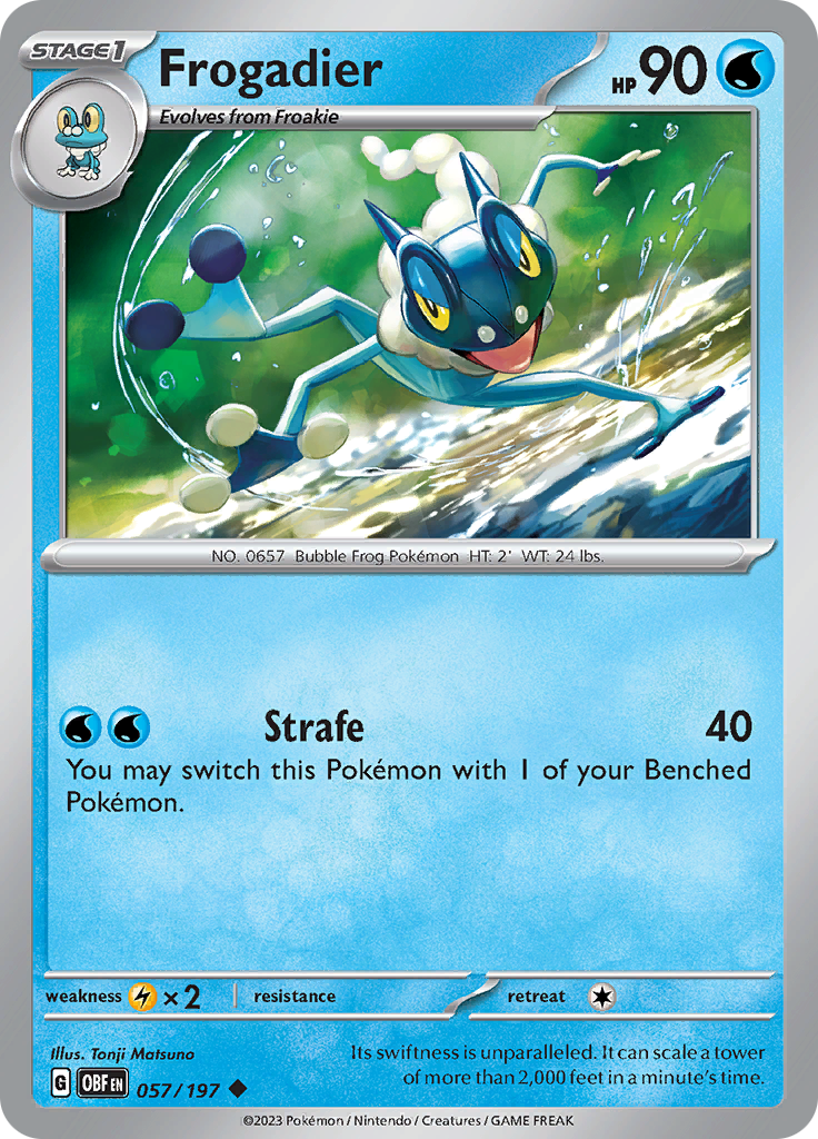 Frogadier (057/197) [Escarlata y Púrpura: Llamas Obsidianas]