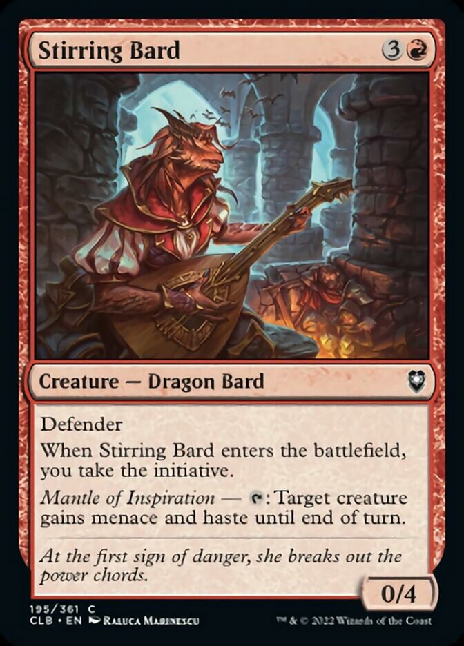 Barde émouvant [Commander Legends : Battle for Baldur's Gate]