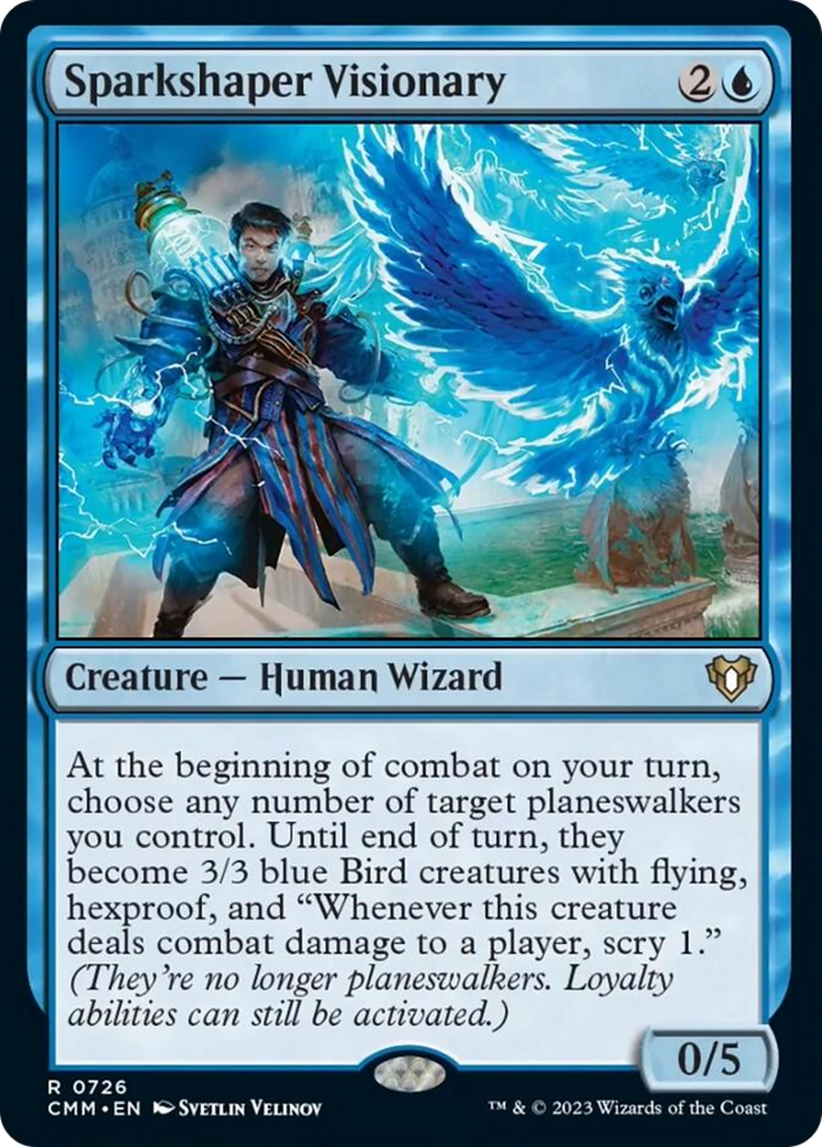Visionario moldea-chispas [Commander Masters]