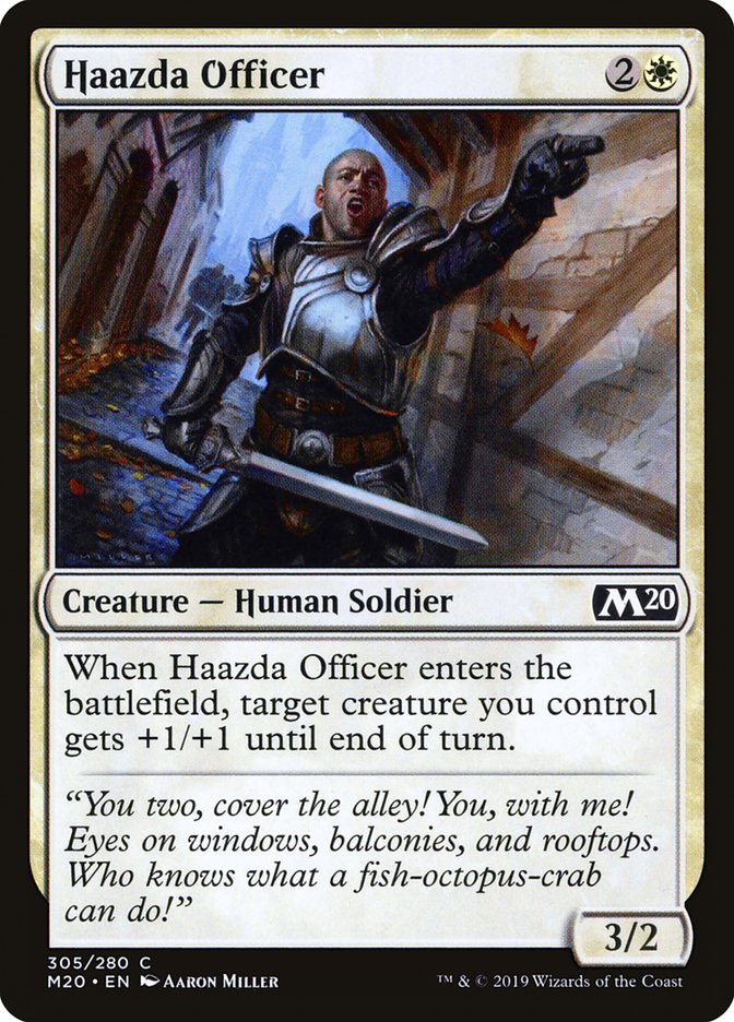 Officier haazda [Édition de base 2020]