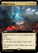 Nexus planaire (Extended Art) (Feuille chatoyante) [Modern Horizons 3 Commander]