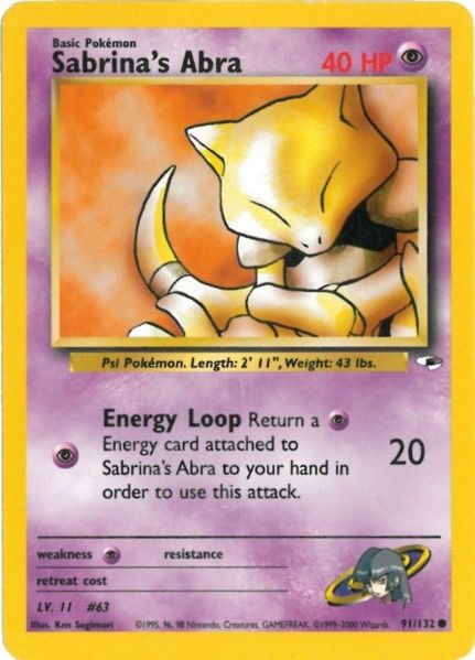 L'Abra de Morgane (91/132) [Gym Heroes Unlimited]