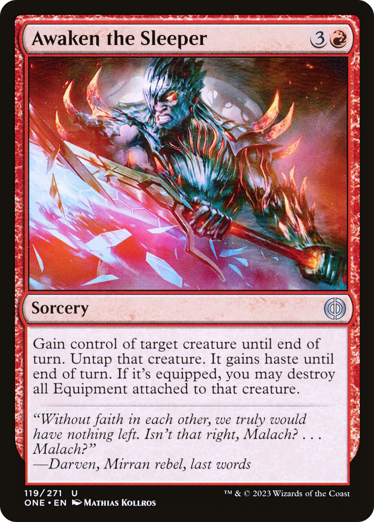 Éveiller le Sommeilleur [Phyrexia : Tous seront Un]