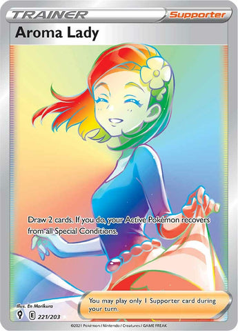 Dama Aroma (221/203) [Espada y Escudo: Cielos Evolutivos]