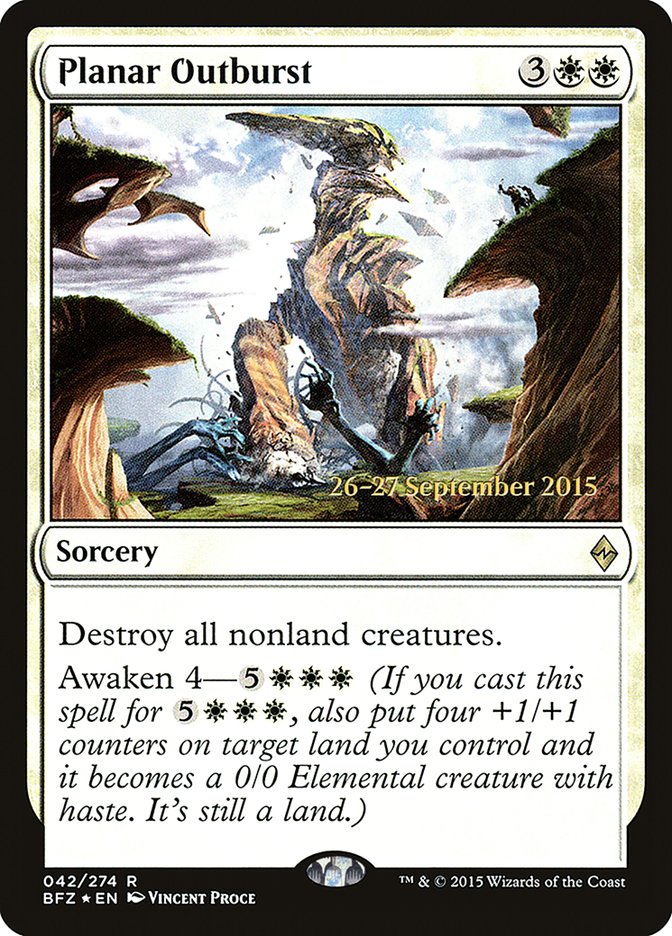 Explosion planaire [Prerelease Promos Battle for Zendikar]