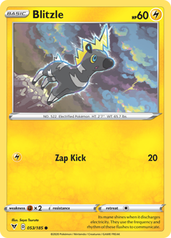 Blitzle (053/185) [Espada y Escudo: Voltaje Vívido]