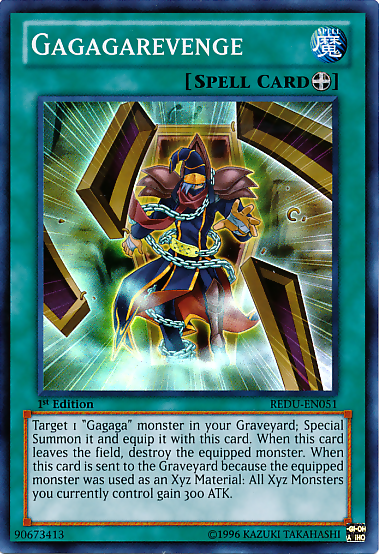 Vengeance Gagaga [REDU-EN051] Super Rare
