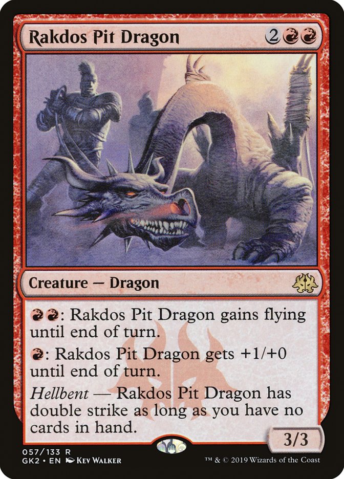Dragon des fosses de Rakdos [Kit de guilde d'Allégeance de Ravnica]