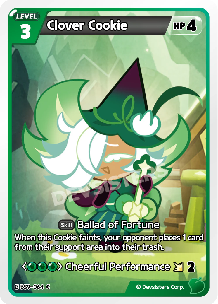 Image for Clover Cookie (BS9-064) (BS9) - CookieRun: Braverse TCG