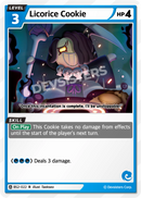 Image for Licorice Cookie (BS2-022) (BS2) - CookieRun: Braverse TCG