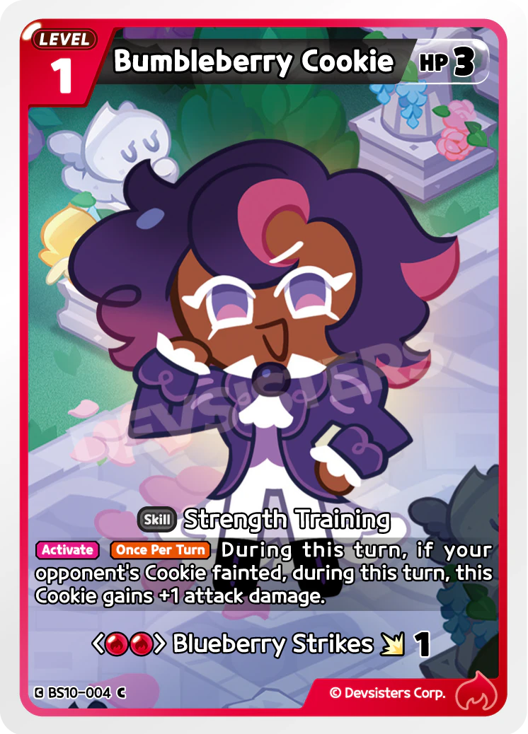 Image for Bumbleberry Cookie (BS10-004) (BS10) - CookieRun: Braverse TCG