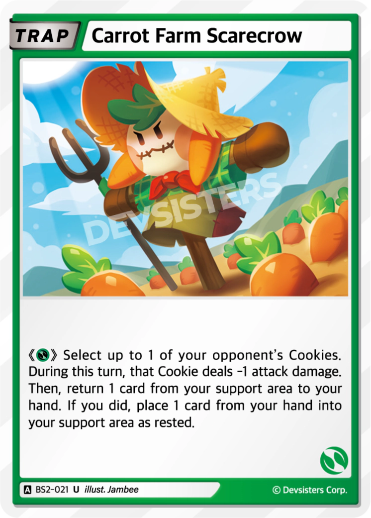 Image for Carrot Farm Scarecrow (BS2-021) (BS2) - CookieRun: Braverse TCG