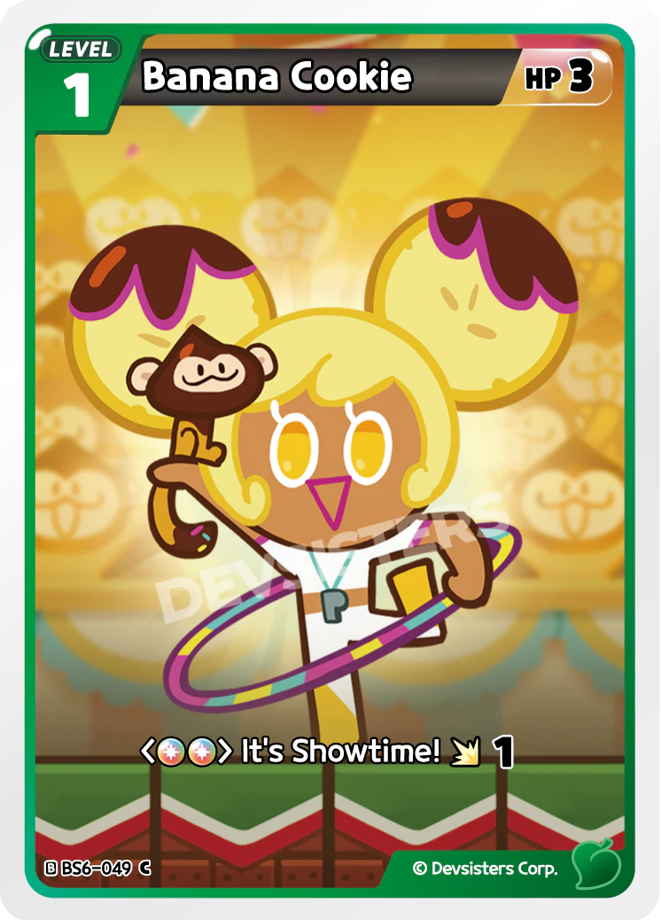 Image for Banana Cookie (BS6-049) (BS6) - CookieRun: Braverse TCG