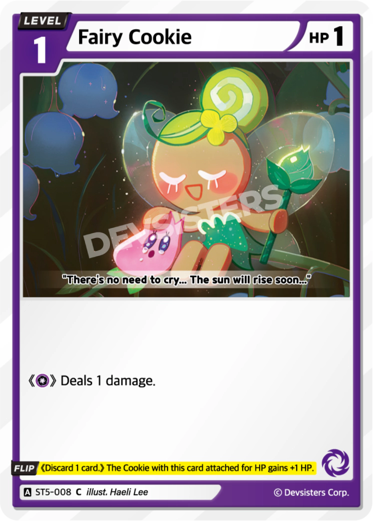 Image for Fairy Cookie (ST5-008) (ST5) - CookieRun: Braverse TCG