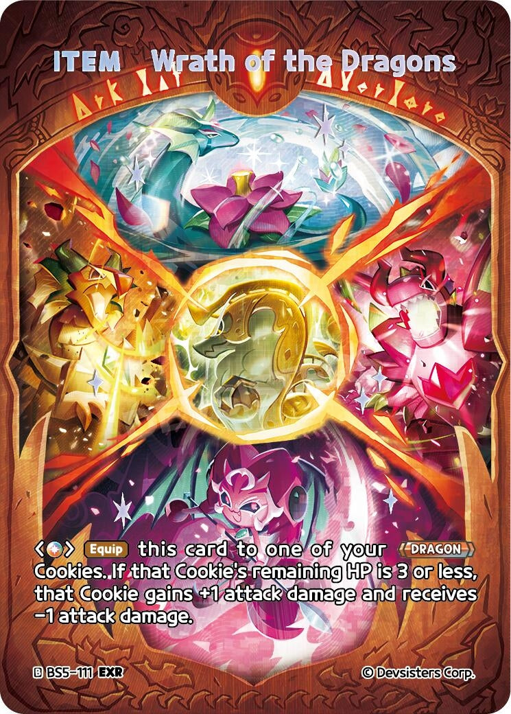 Image for Wrath of the Dragons (EXR) (BS5-111) (BS5-BS7) - CookieRun: Braverse TCG