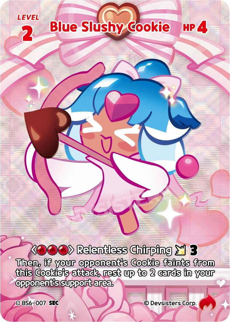 Image for Blue Slushy Cookie (SEC) (BS6-007) (BS5-BS7) - CookieRun: Braverse TCG
