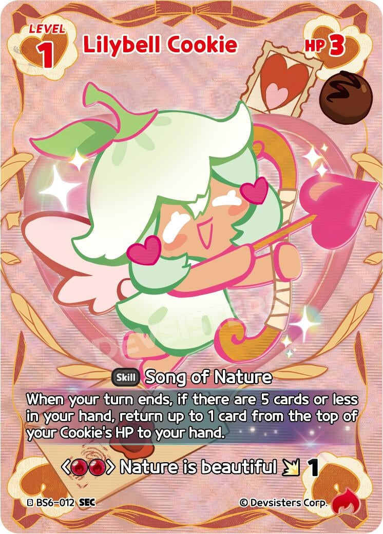 Image for Lilybell Cookie (SEC) (BS6-012) (BS5-BS7) - CookieRun: Braverse TCG