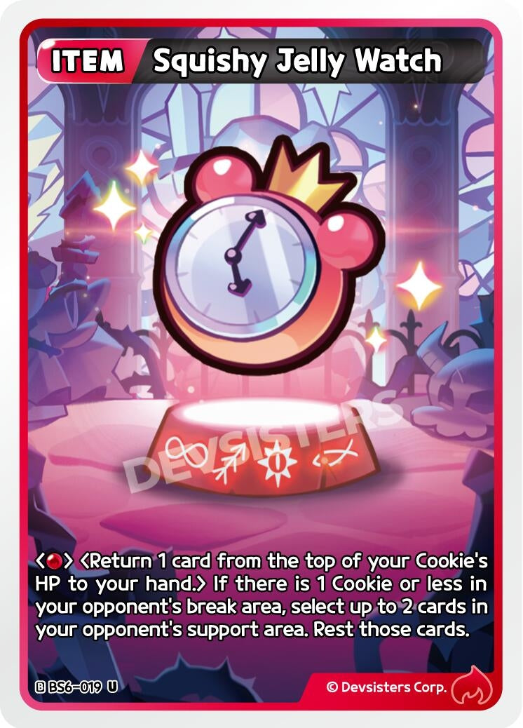 Image for Squishy Jelly Watch (BS6-019) (BS5-BS7) - CookieRun: Braverse TCG