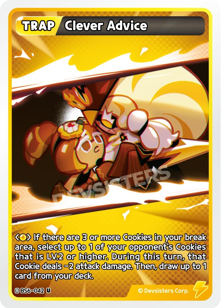 Image for Clever Advice (BS6-042) (BS5-BS7) - CookieRun: Braverse TCG