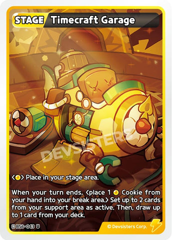 Image for Timecraft Garage (BS6-043) (BS5-BS7) - CookieRun: Braverse TCG