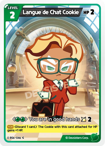Image for Langue de Chat Cookie (BS6-046) (BS5-BS7) - CookieRun: Braverse TCG