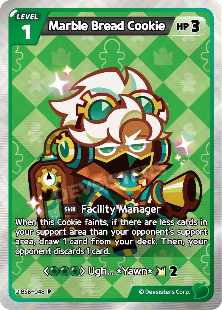 Image for Marble Bread Cookie (048) (BS6-048) (BS5-BS7) - CookieRun: Braverse TCG