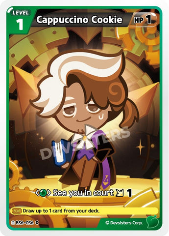 Image for Cappuccino Cookie (BS6-056) (BS5-BS7) - CookieRun: Braverse TCG