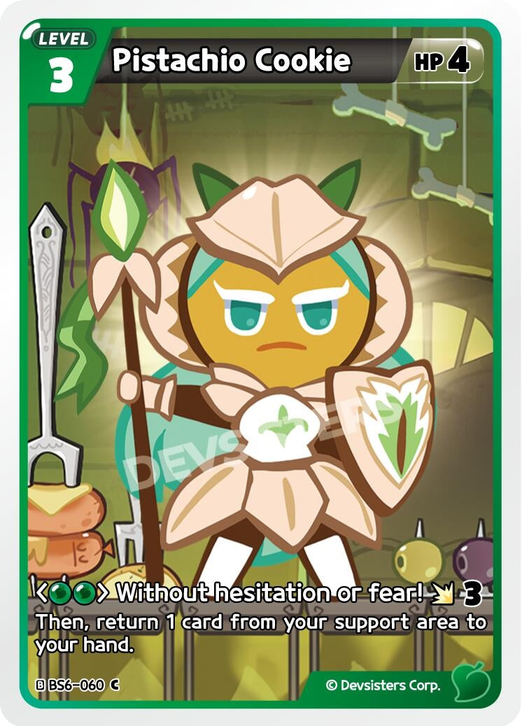 Image for Pistachio Cookie (BS6-060) (BS5-BS7) - CookieRun: Braverse TCG