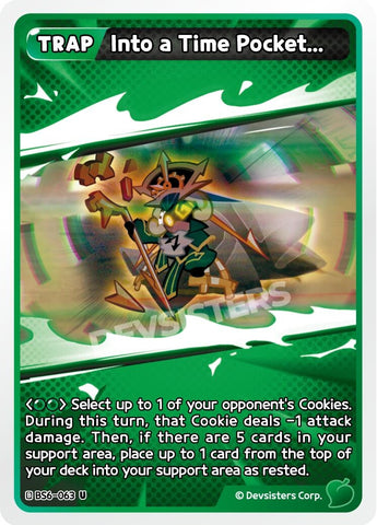 Image for Into a Time Pocket... (BS6-063) (BS5-BS7) - CookieRun: Braverse TCG