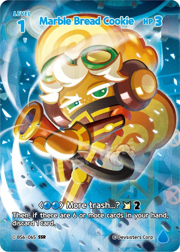 Image for Marble Bread Cookie (065) (SSR) (BS6-065) (BS5-BS7) - CookieRun: Braverse TCG