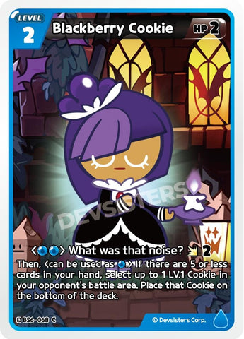 Image for Blackberry Cookie (BS6-068) (BS5-BS7) - CookieRun: Braverse TCG