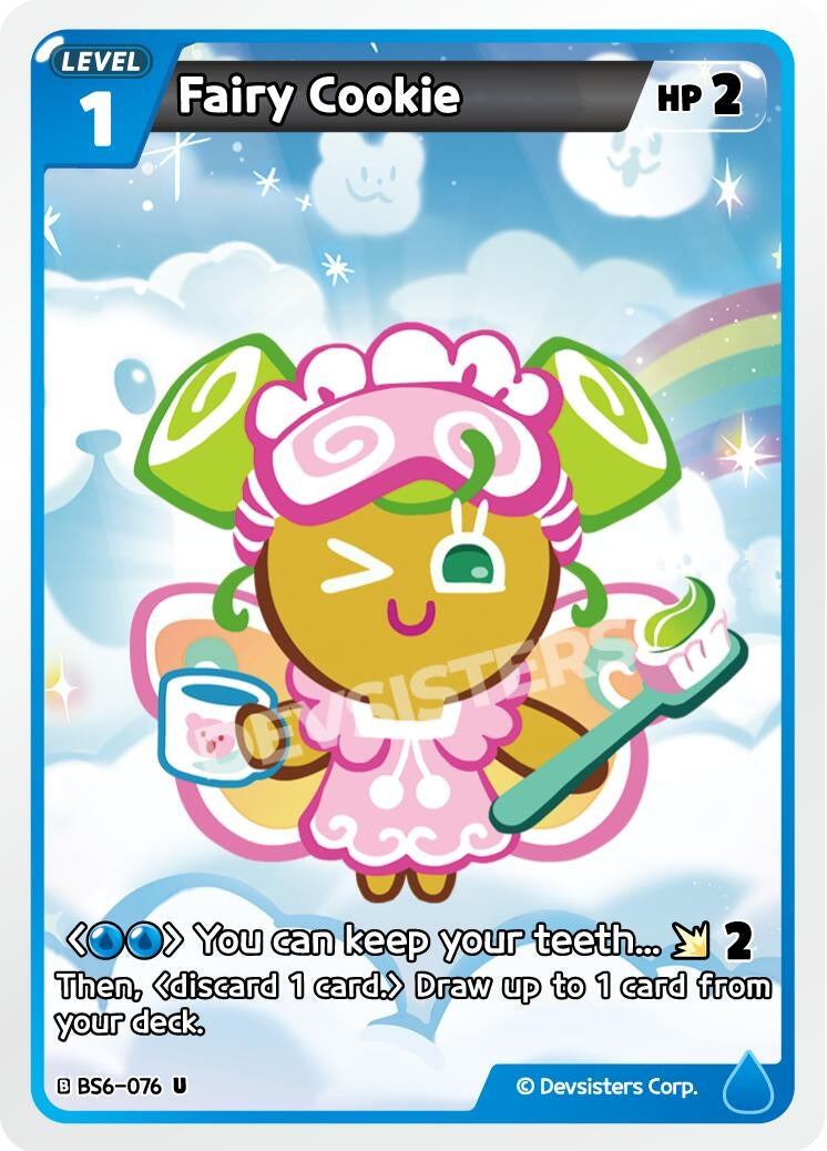 Image for Fairy Cookie (BS6-076) (BS5-BS7) - CookieRun: Braverse TCG