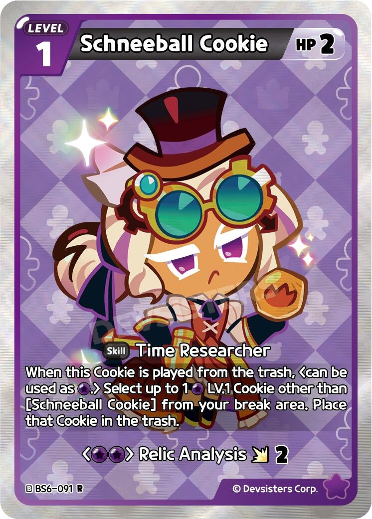 Image for Schneeball Cookie (091) (BS6-091) (BS5-BS7) - CookieRun: Braverse TCG